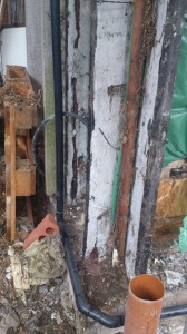 Airey post in poor condition