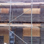 Wates PRC breeze block wall